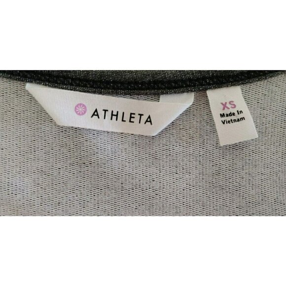 NWT ATHLETA Gray/Heather Long Sleeve Omega Dress Size XS - Picture 5 of 6